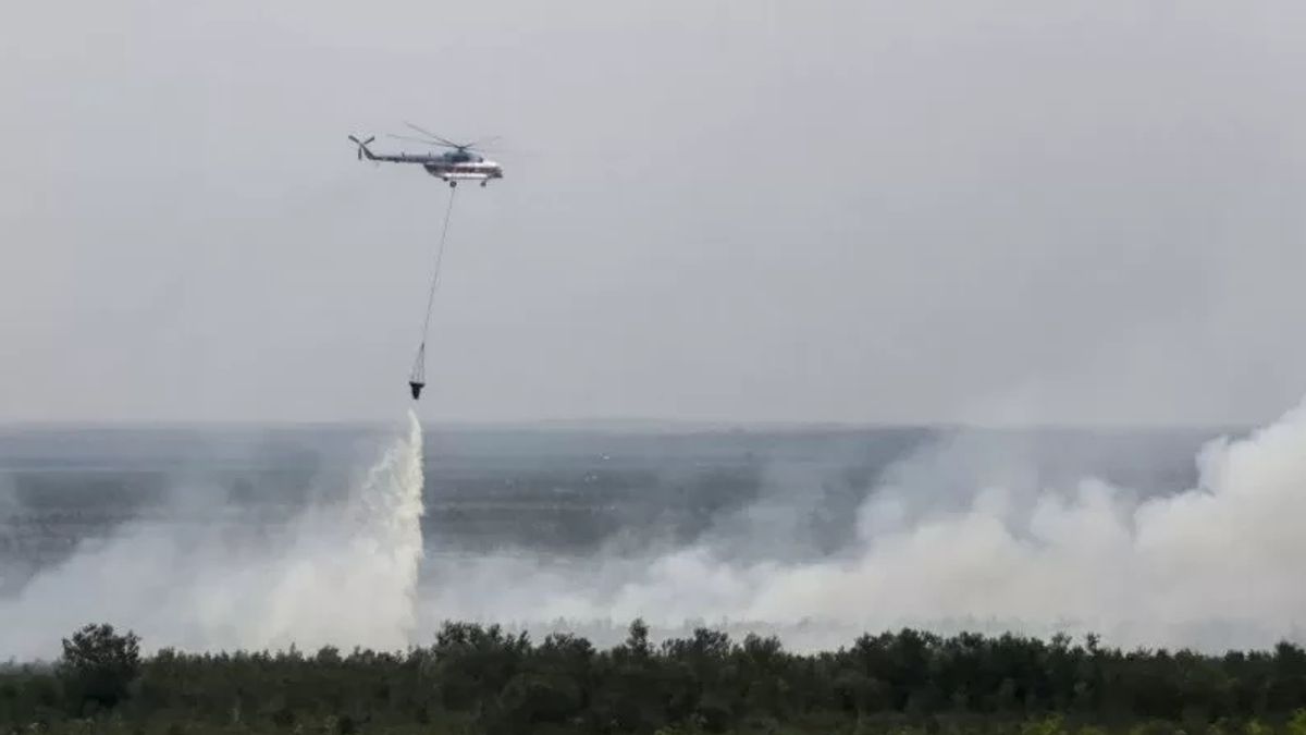 Memasuki Musim Kemarau, BPBD Kalsel Ajukan Bantuan Helikopter Water Bombing BNPB