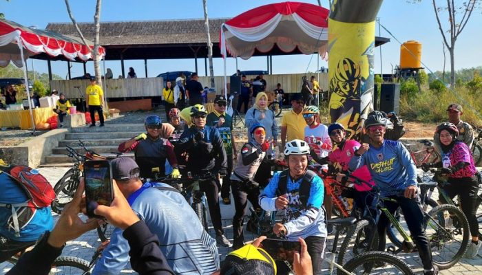 Gowes Geopark Meratus Turut Meriahkan Hari Jadi Provinsi Kalsel ke-74