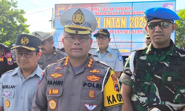 Polda Kalsel Gelar Razia Lalu Lintas Selama 14 Hari, Ada 10 Pelanggaran Yang Jadi Sasaran